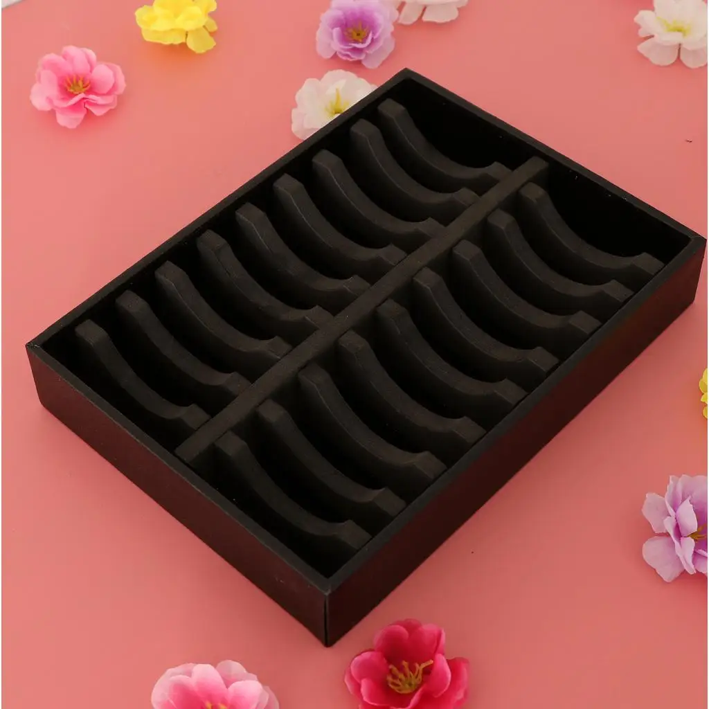 20 Slots Bracelet Bangle Holder Jewelry Display Storage Showcase Box Tray