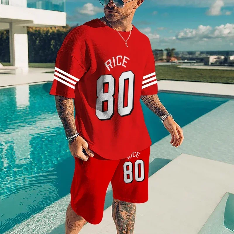 Рисунок 6 - Костюм спортивный мужской оверсайз с коротким рукавом