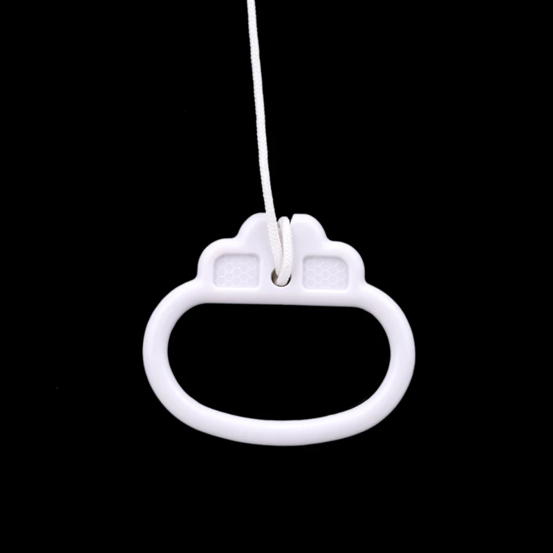 Pull String Cord Music Box White Baby Infant Kids Bed Bell Rattle Toy Gifts New Parts Accessories for Children Brahms Lullaby 6