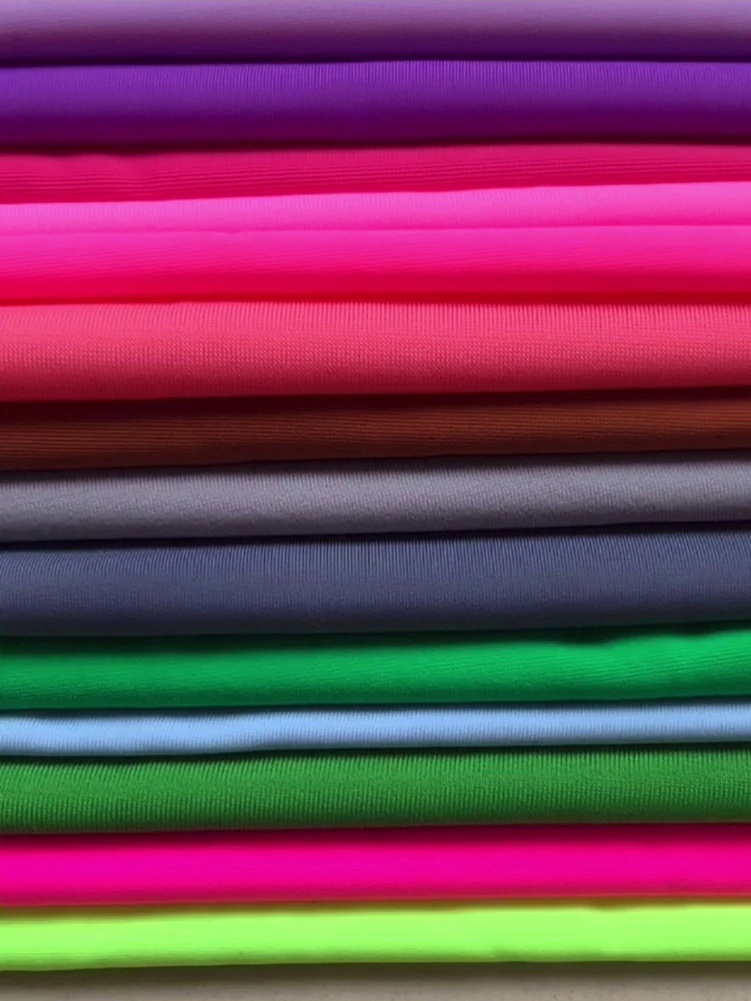 Good 4 Colour Choosing Swimming Suits Fabric 4 Ways Stretch Knit Spandex/ cotton/nylon Fabric Diy Sewing Swimsuit Dress T-shirt - Fabric - AliExpress