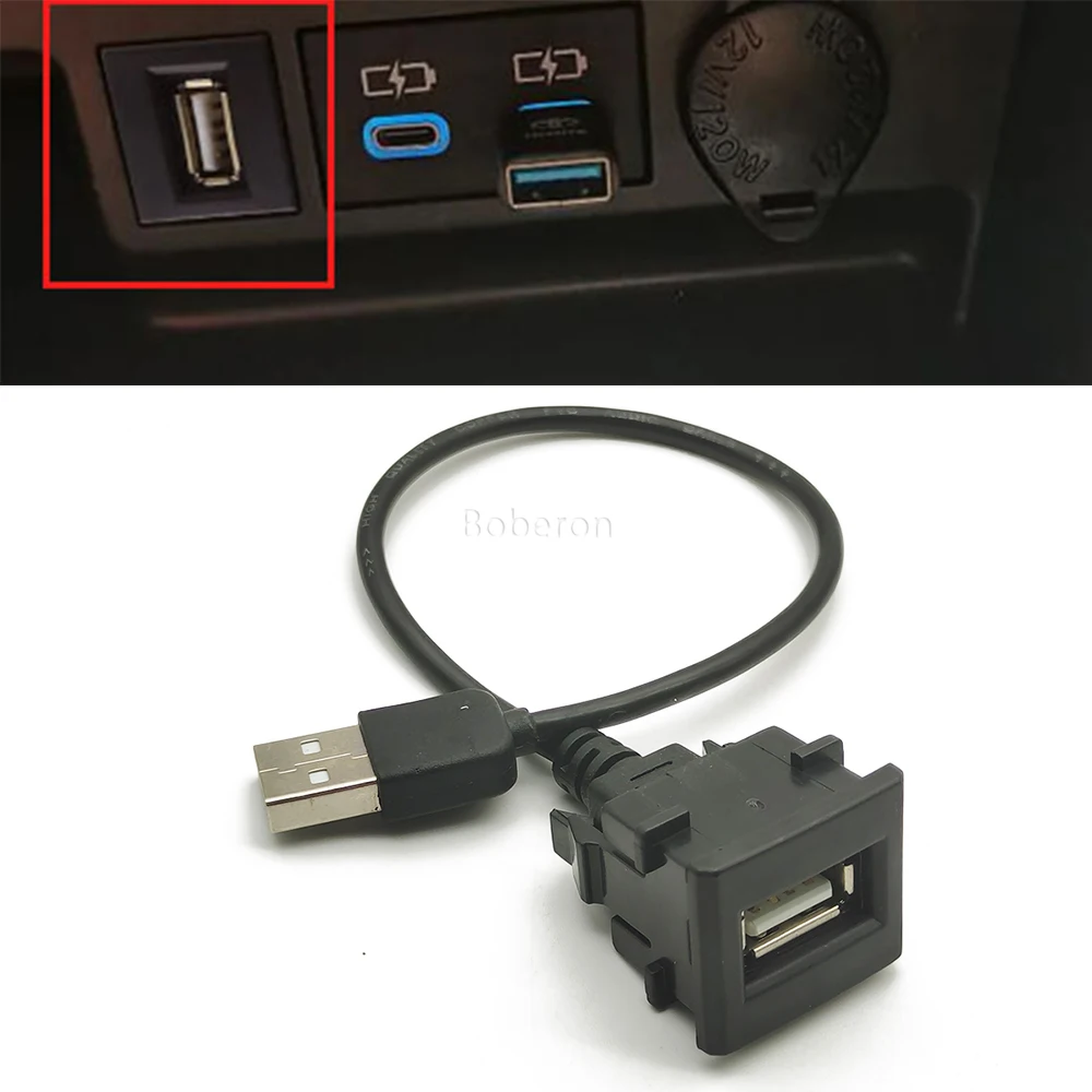 

Автомобильный USB-удлинитель для Toyota Camry Prius Corolla Vios Reiz AURIS RAV4 Altis