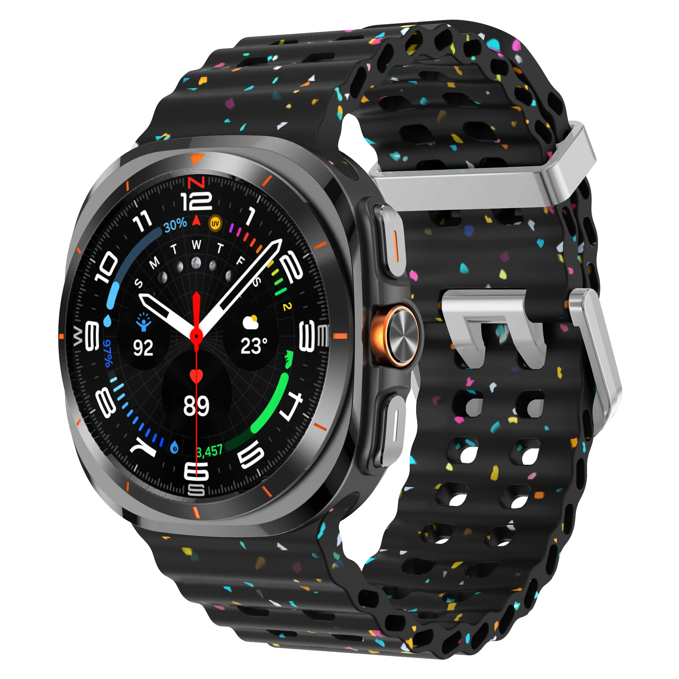 Silicone Breathable Marine Strap Wristband Bracelet