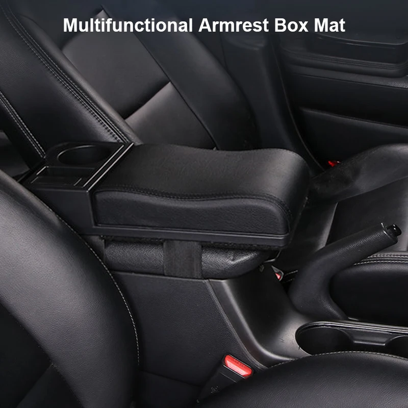 Car Armrest Box Elbow Support Center Console Arm Rest Pad For Volvo XC60 S60 Honda Civic Accord
