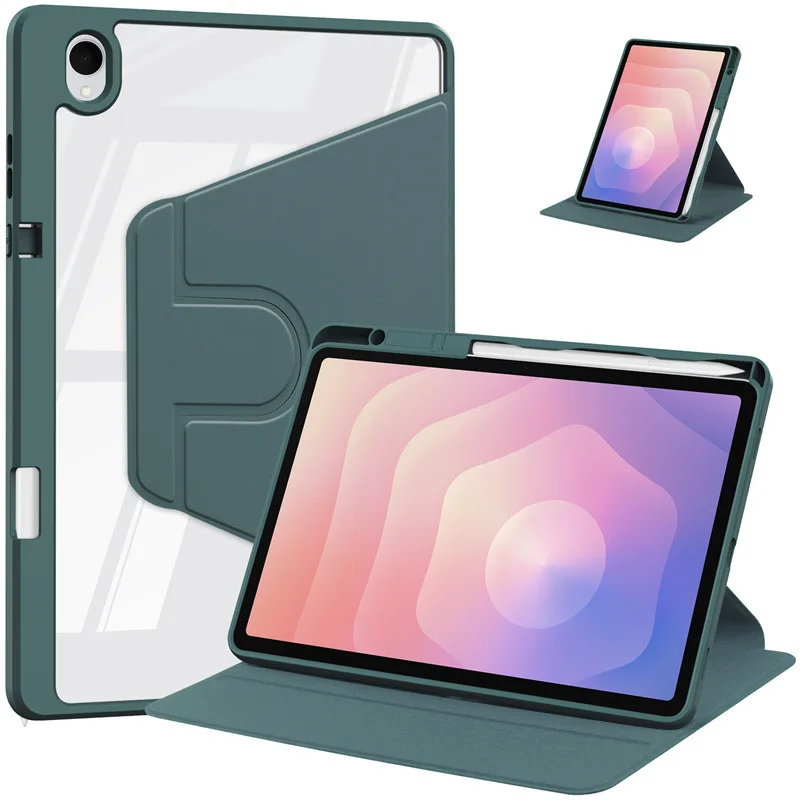 Acrylic Rotating Stand Tablet Case