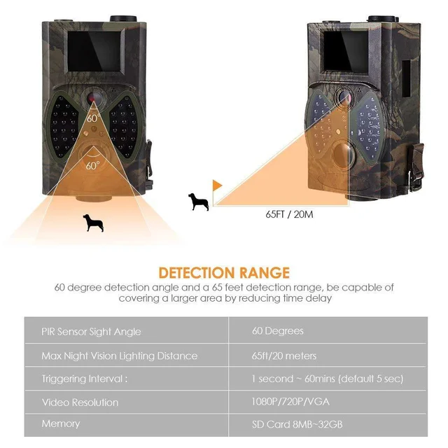 HC300A Hunting Camera HD Digital IR Infrared Trail Camera Chasse Camera Scouting Night Video GSM 12MP Hunting Camera 4