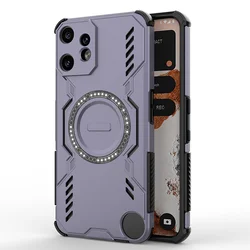 Enhanced Heat Dissipation Phone Case with Lens Protection and Magnetic Wireless Charging Capability for Nothing CMF Phone 2 Pro (Purple)