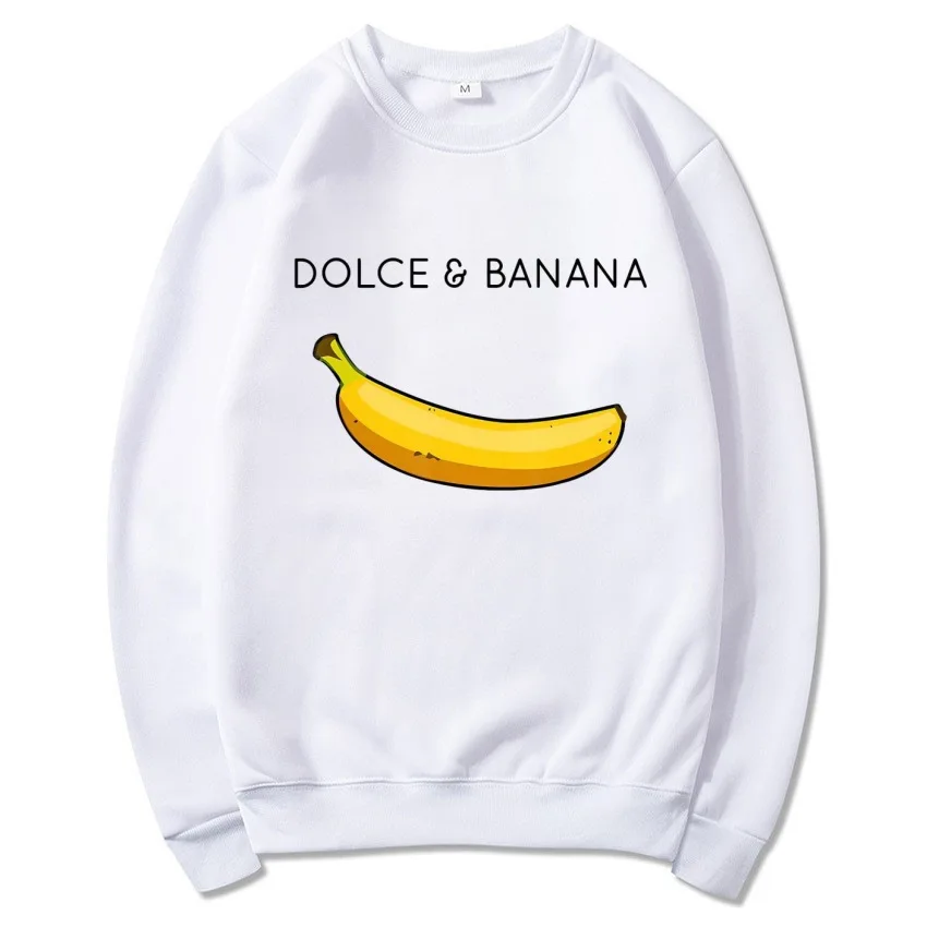 Spring and Autumn Season New Fashion Trend Men's and Women's Daily Gathering Leisure Sports Loose Velvet Round Neck Sweater