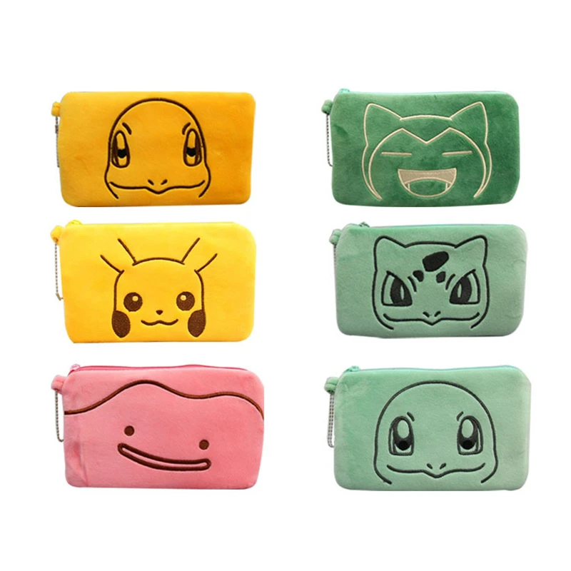 Comprar Cartera corta de Anime Pokémon Pikachu para hombres y mujeres,  estudiantes de escuela primaria y secundaria, monedero bonito de Pu de  Pokeball para niños