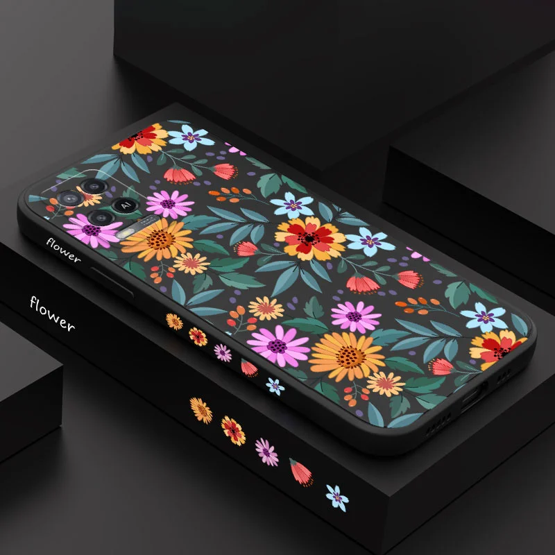 Vibrant Floral Design Phone Case - Stylish Protection