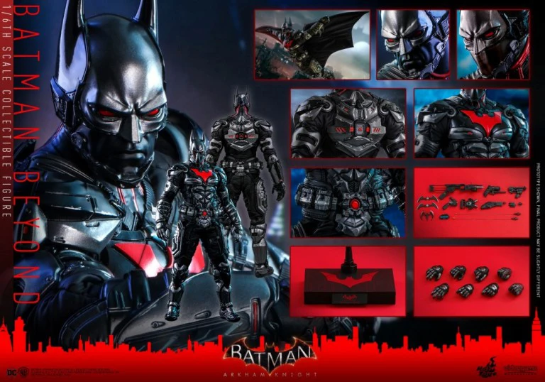 

В наличии Hottoys VGM39 HT 1/6 Batman Arhkam Knight (версия рыцаря футуристиа) видеоигра экшн-фигурка коллекционные модели игрушек