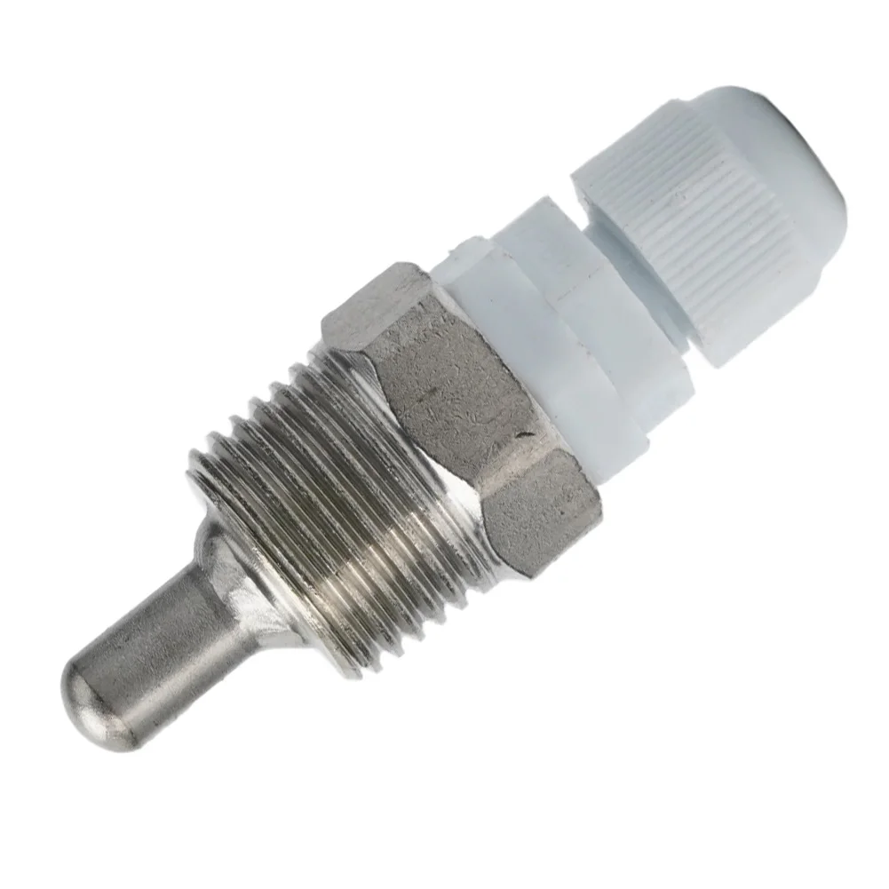 

Thermowell Immersion Sleeve 304 Stainless Steel 1/2 BSP G Thread 1/2\" DN15 Thermowell For Temperature Sensor 30-200mm