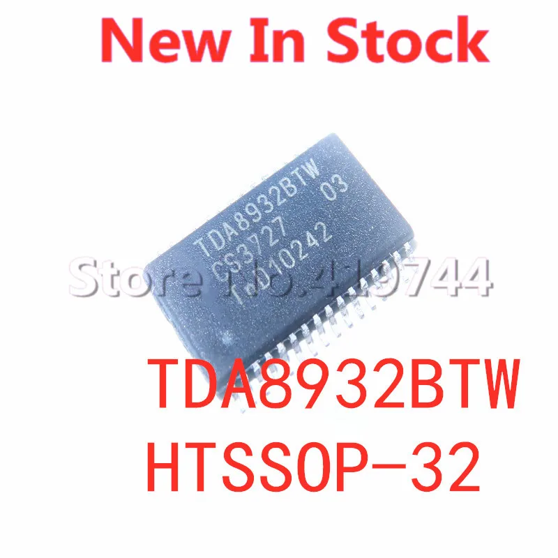 

2 шт./лот TDA8932BTW TDA8932 HTSSOP-32 SMD ЖК-ТВ аудио усилитель мощности, новый оригинальный IC