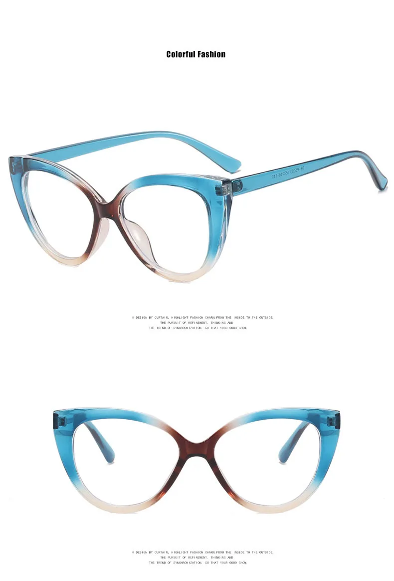 Stylowe okulary kocie oczy w kolorowych oprawkach – korekcyjne dla krótkowzroczności i do czytania 16 S5d40e22da3074a3186d59dae49118b6fA