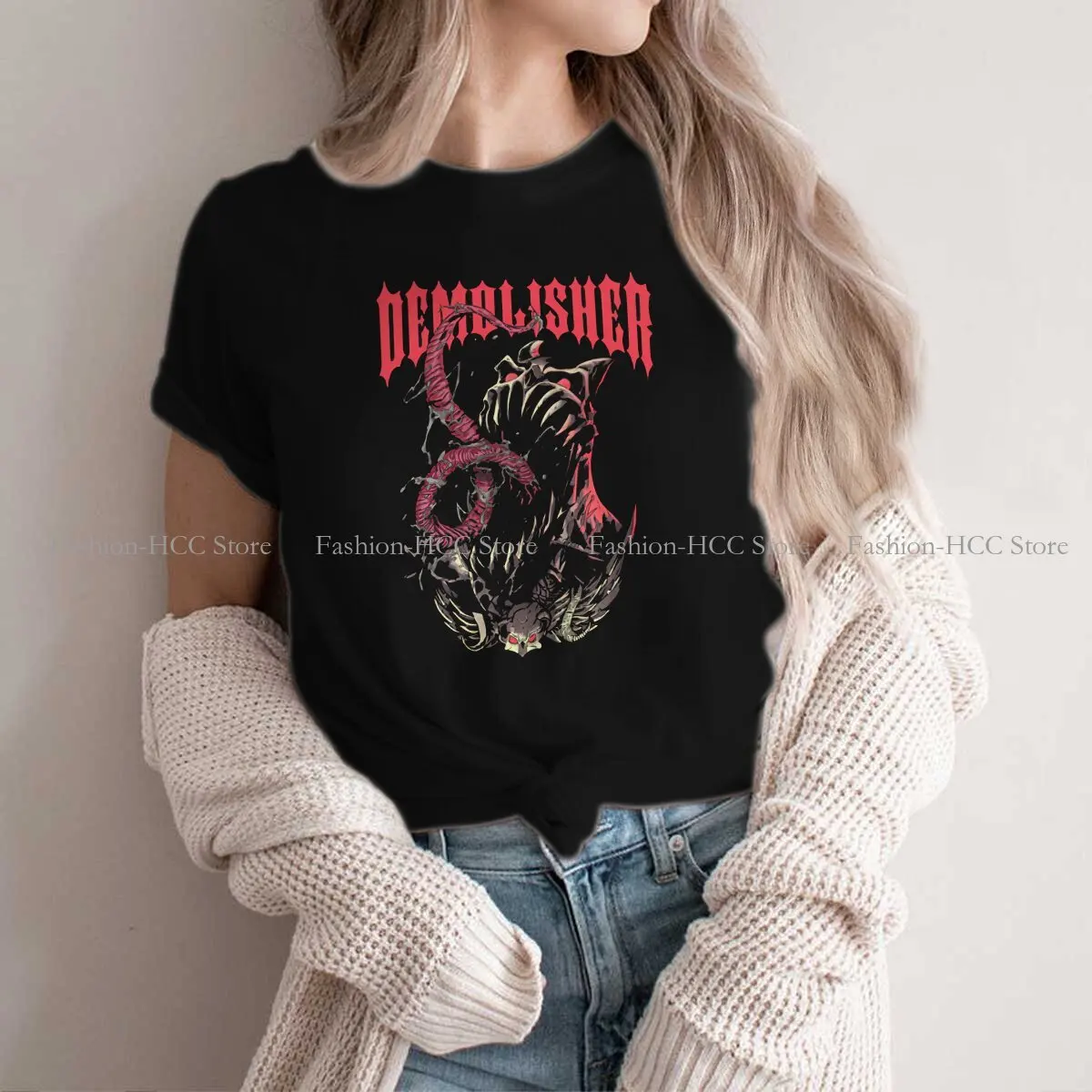 

Slaughter To Prevail Polyester TShirts Red Essential Distinctive Women's T Shirt Hipster Clothing