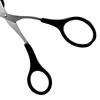 Eyebrow Trimmer Scissor with Comb Female Male Eyebrow Eyelash Scissors Safety Stainless Steel Face Razor Makeup Beauty Scissors 3