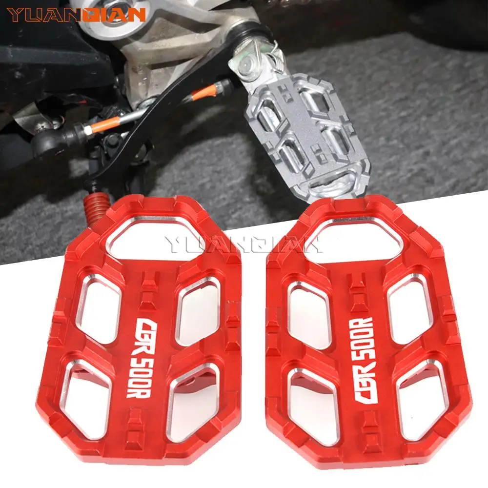 

For HONDA CBR500R CBR500 CBR 500 R 2013 2014 2015 2016 2017 2018 - 2023 Motorcycle Rear FootRest Footpegs Foot Pegs Rests Pedals