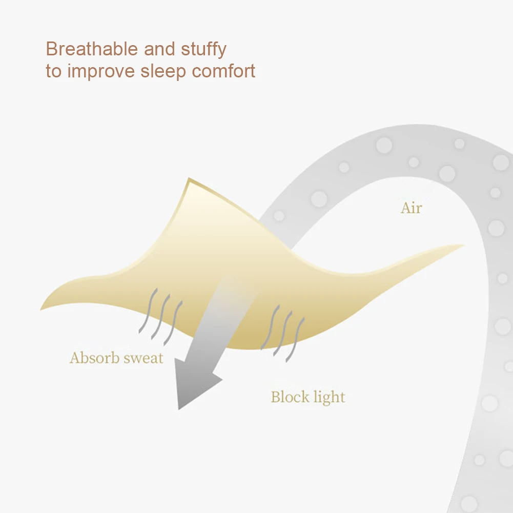 4Pcs Set Silk Sleeping Mask For The Night Women Men Aduld Relax Soft Nap Eye Cover Sleep Mask Health Blindfolds Travel Fashion 3