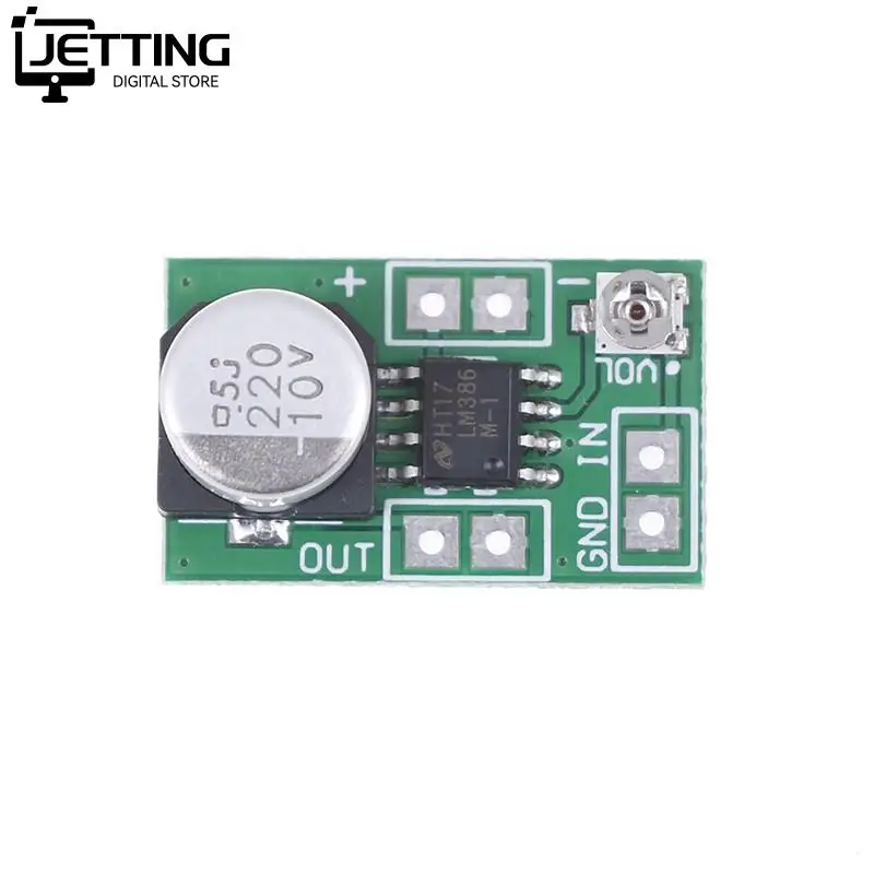 DC 3V~12V 5V 6V LM386 Mini Micro Audio Power Amplifier Board AMP Module 750mW audio amplifier audio power amplifier board