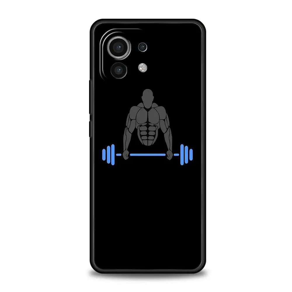 Soft TPU Gym Fitness Bodybuilding Phone Case