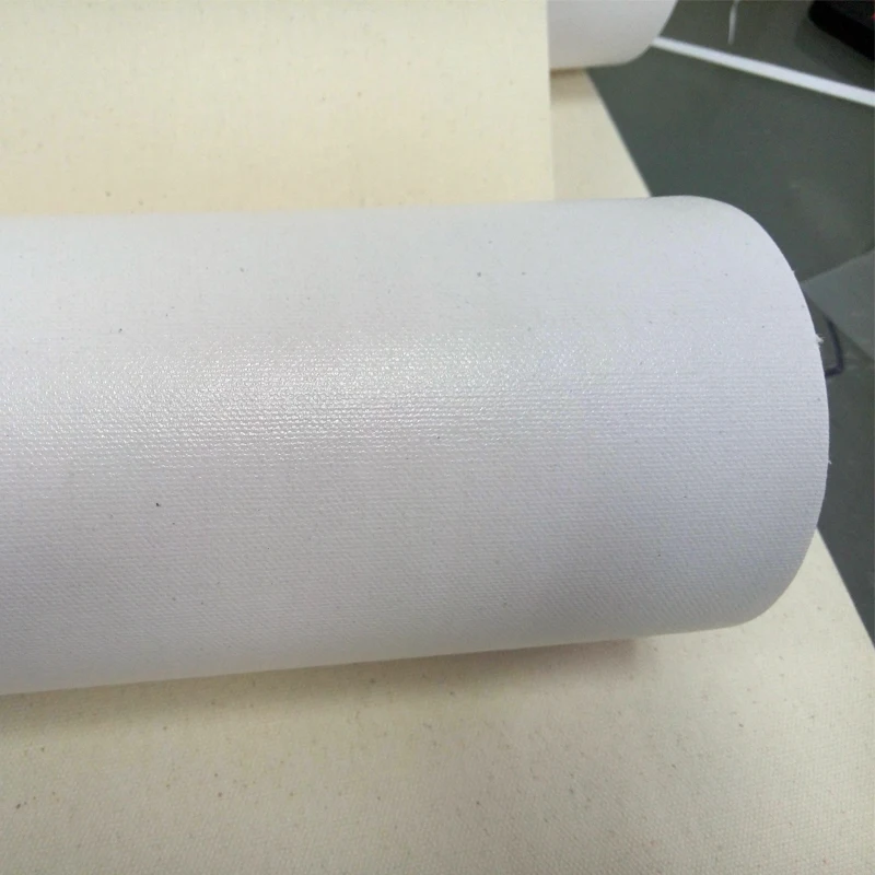 58cm x18m wide Glossy polycotton inkjet canvas roll for dye/pigment ink printer