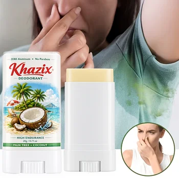 Deodorante universale da 20g per uomo e donna, formula senza alluminio, offre freschezza per tutto il giorno e dura a lungo.