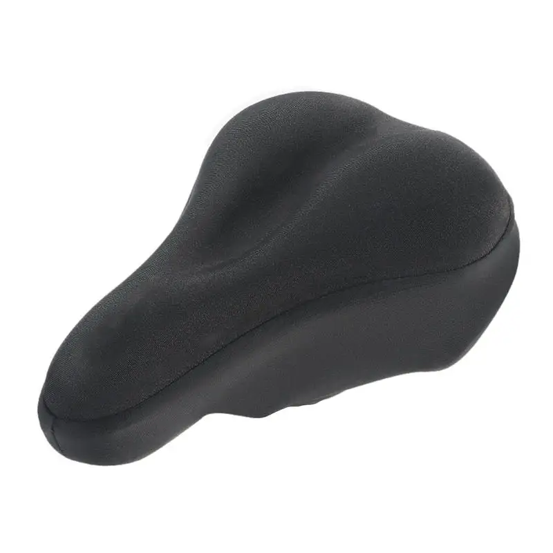 

Padded Bike Seat Cover Wide Memory Foam Padded Bicycle Saddle Cover Shock Absorbing Wide Cycle Seats Cover For Mountain Road