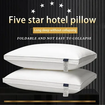 5-Star Hotel Ergonomic Cotton Bed Pillow 1