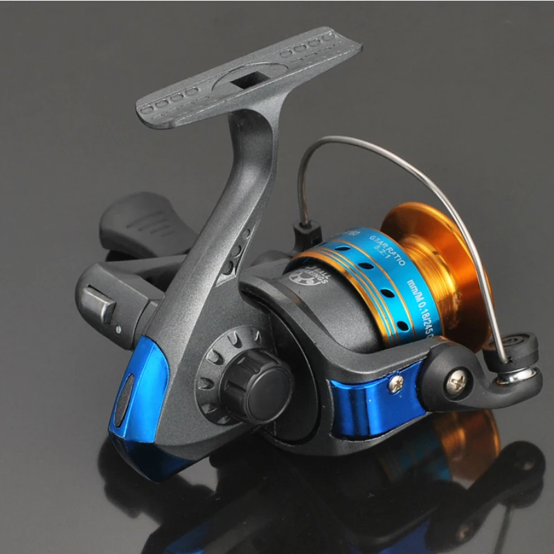 800 Series Saltwater/Freshwater Bass Small Fishing Reel Ultra Light Gear  Ratio 6.0:1 Casting Spinning Reel Fishing Tools