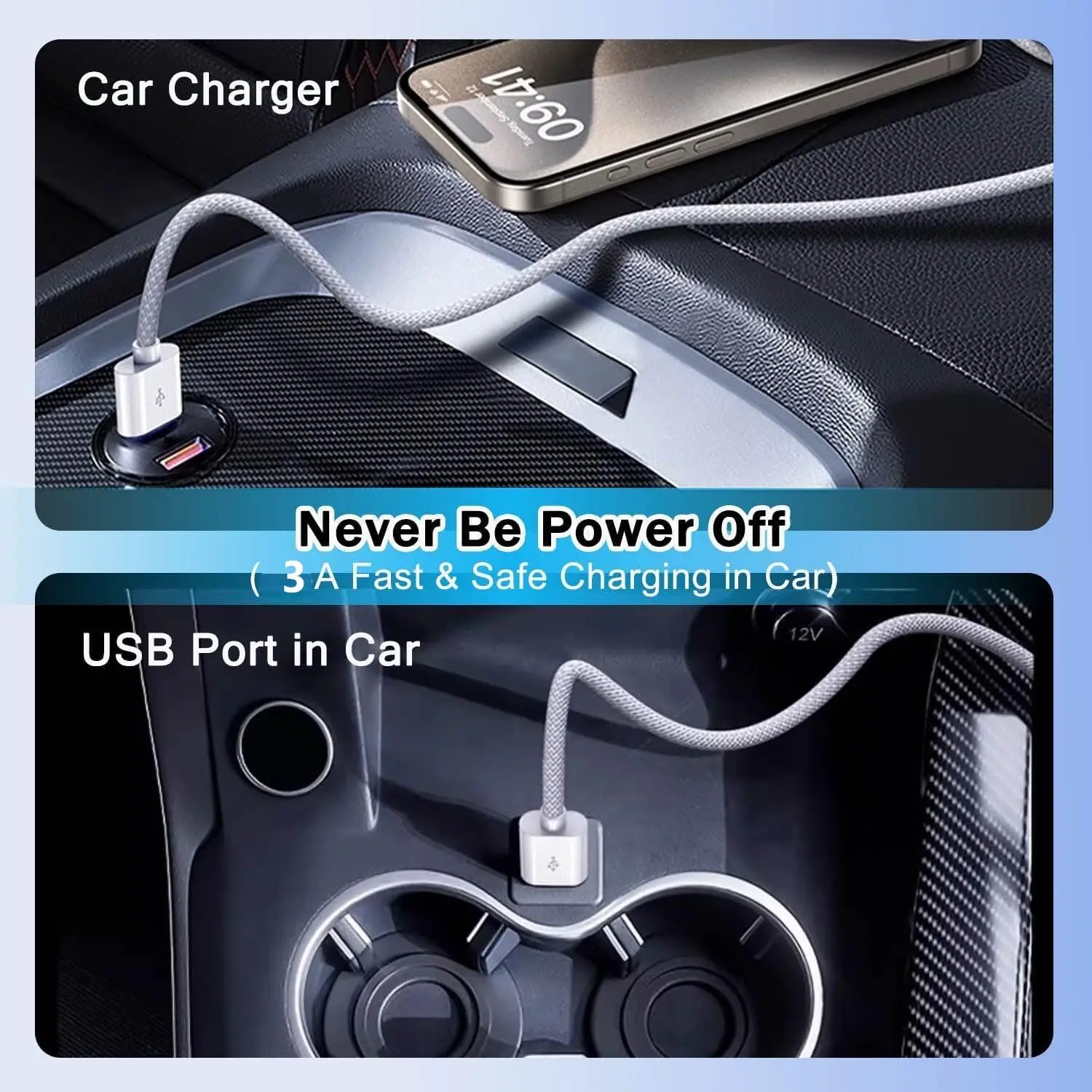 오리지널 45W USB-C to USB C 케이블 아이폰 17 Pro Max 타입 C 고속 충전 아이폰 15 16 Plus 위빙 케이블 폰 액세서리