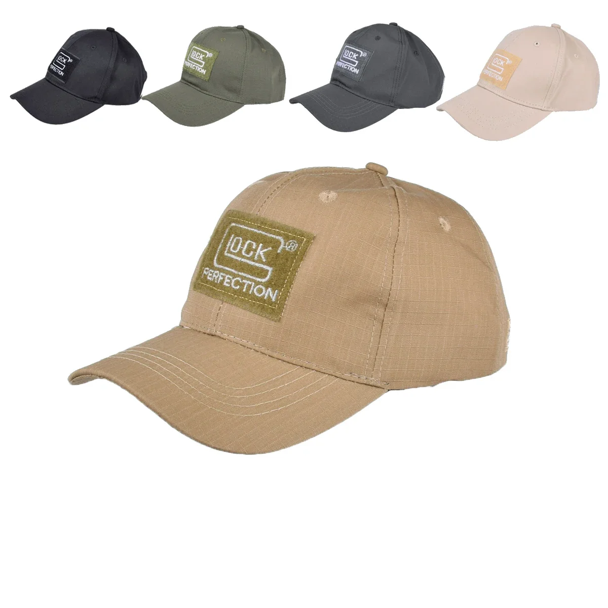 Tactical Glock Shooting Sports Baseball Cap Fishing Caps Men Outdoor Hunting Jungle Hat Airsoft Hiking Casquette Hats