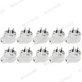 10pcs white