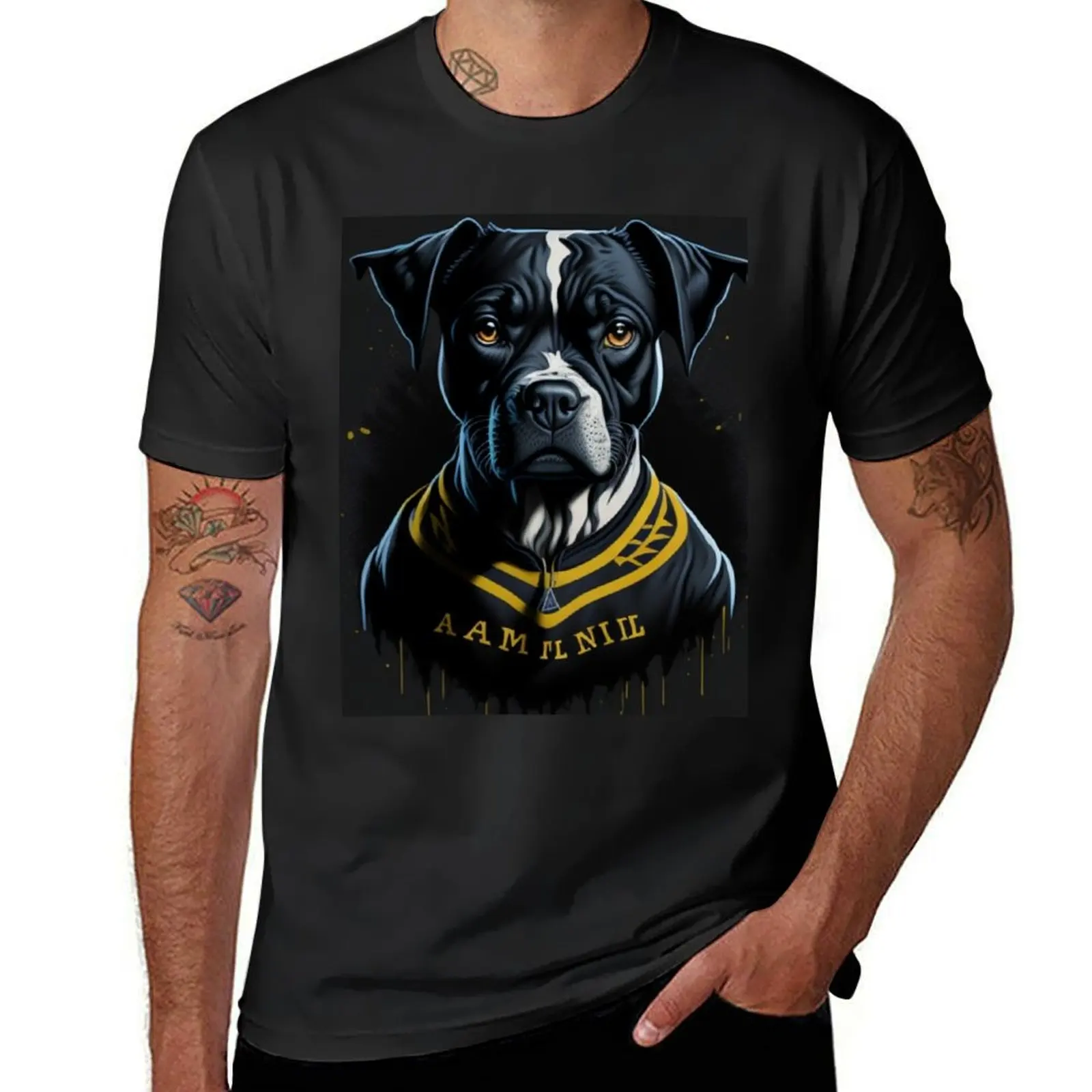 

Dogs T-Shirt summer tops kawaii clothes T-shirts for men cotton