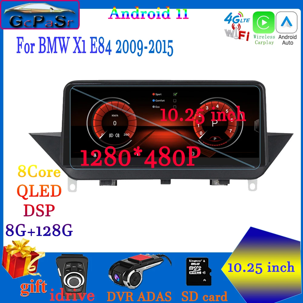 

Автомобильный DVD-плеер на Android 11 для BMW X1 F48 X2 F49 2016 2017 2018 EVO NBT система Мультимедиа Радио GPS Navi аудио Carplay