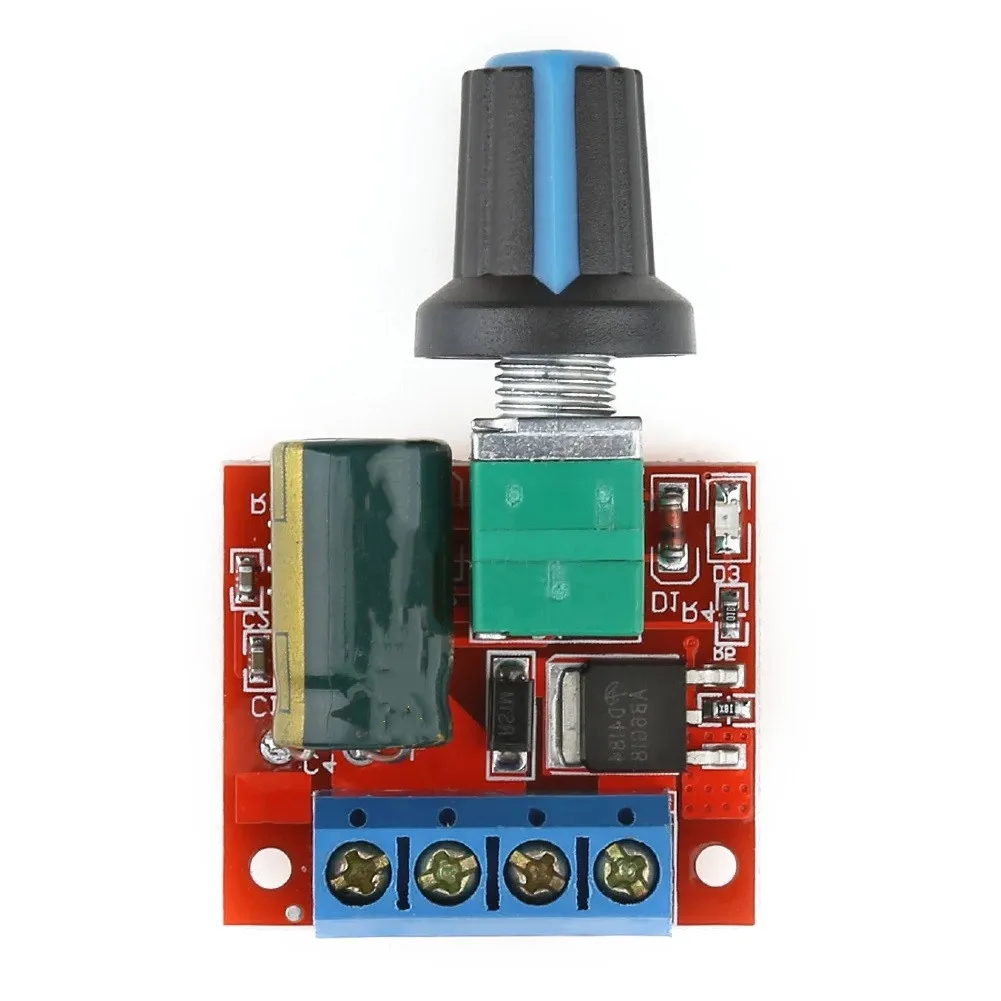 

5A PWM 12V DC Motor PWM Speed Controller Module 4.5-35V Low Voltage Adjustable Drive Voltage Regulator Electrical Equipment Part