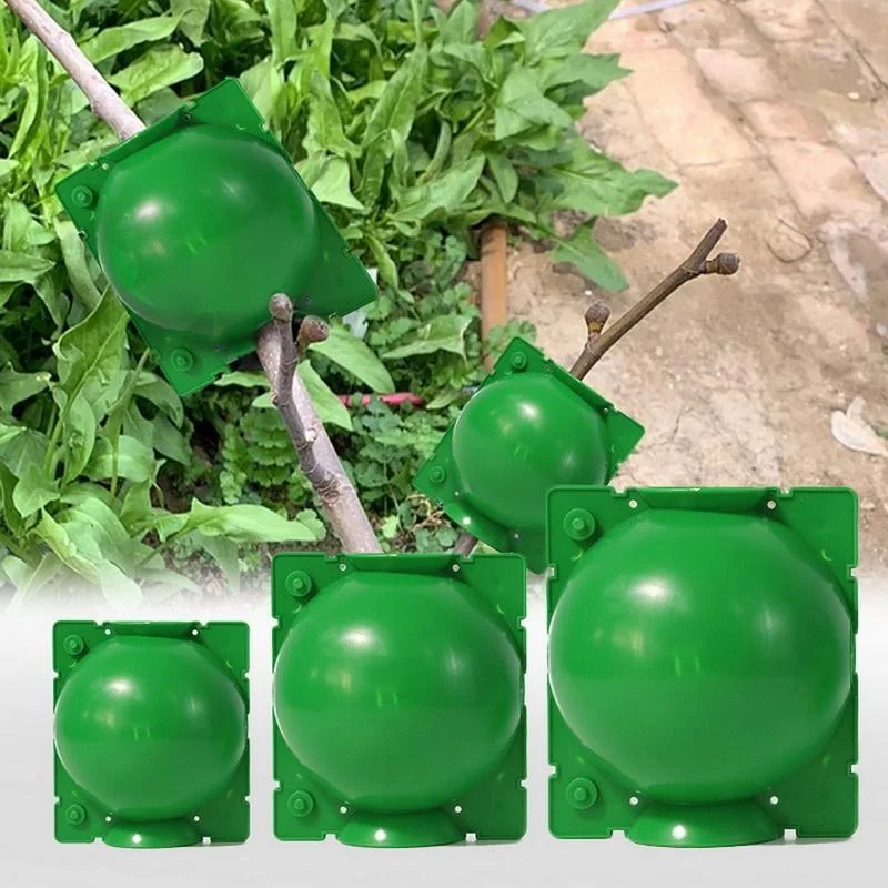 1/3Pcs Plant Root Growing Box High Pressure Gardening Plant Root Ball Breeding Case For Garden Grafting Rooting Box plant rooting ball