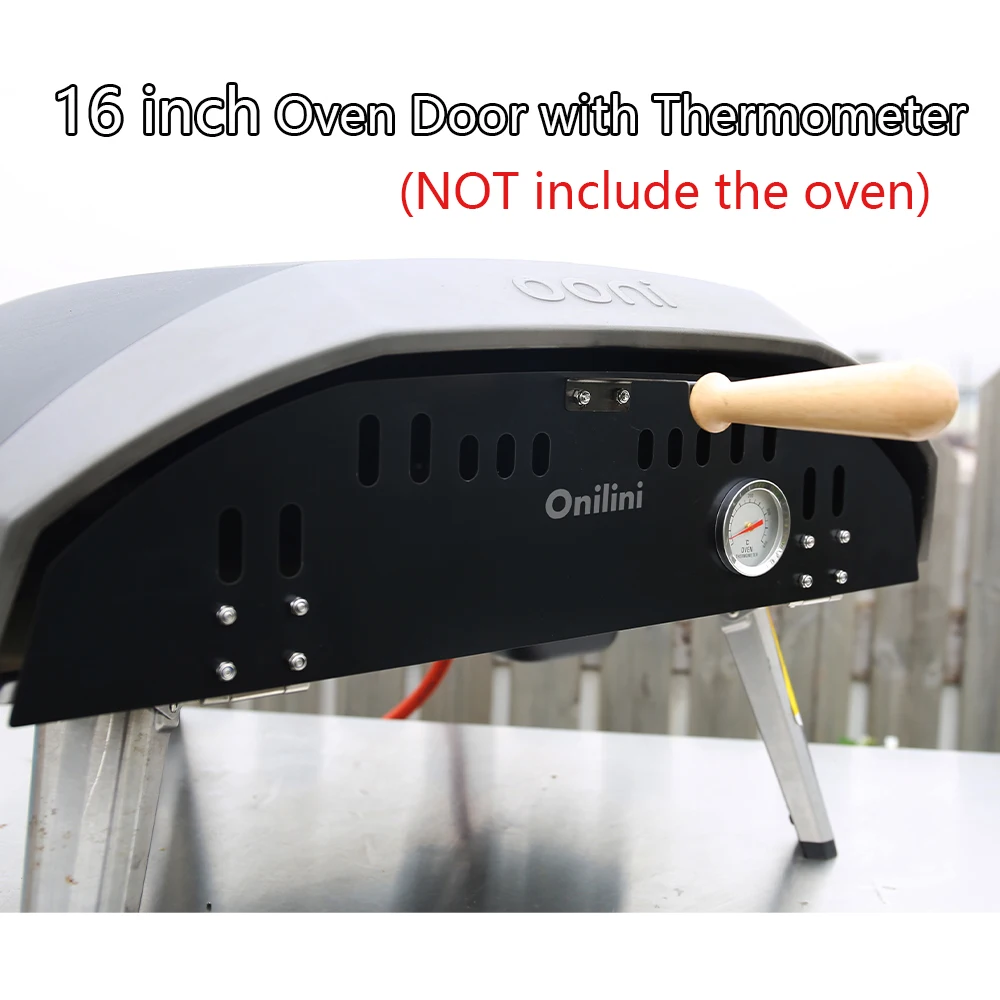 Onilini 12 inch or 16 inch Pizza Oven Door for OONI Koda, Perfected Size for OONI Koda Pizza Oven