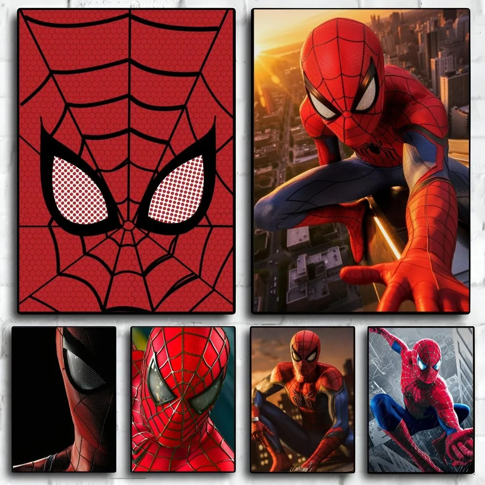 

S-spider M-man Poster Paper Print Home Living Room Bedroom Entrance Bar Restaurant Cafe Art Painting Decoration