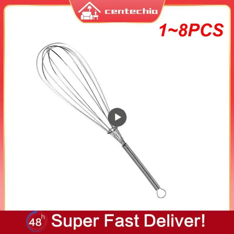 1~10PCS Mini Whisks Stainless Steel, Small Whisk, 5.5in and 7in Tiny Whisk  for Whisking, Beating, Blending Ingredients, Mixing - AliExpress