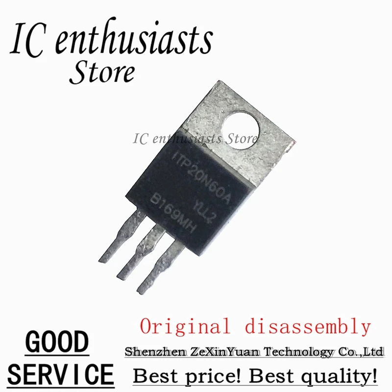 

10PCS ITP20N60A 1TP20N60A TO-220 Original disassembly