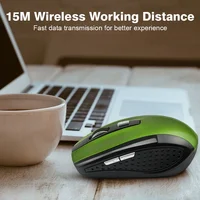 Computer Mouse Wireless USB Adjustable Gamer Gaming 6 Button Optical  2.4 USB Receiver for Computer PC Accessories 2