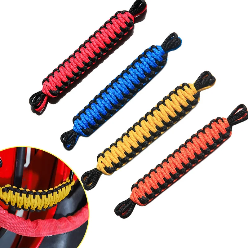 Bangaed Rope Car Door Limiting Strap Bandage Rope PVC for Jeep Wrangler YJ CJ TJ JK ...