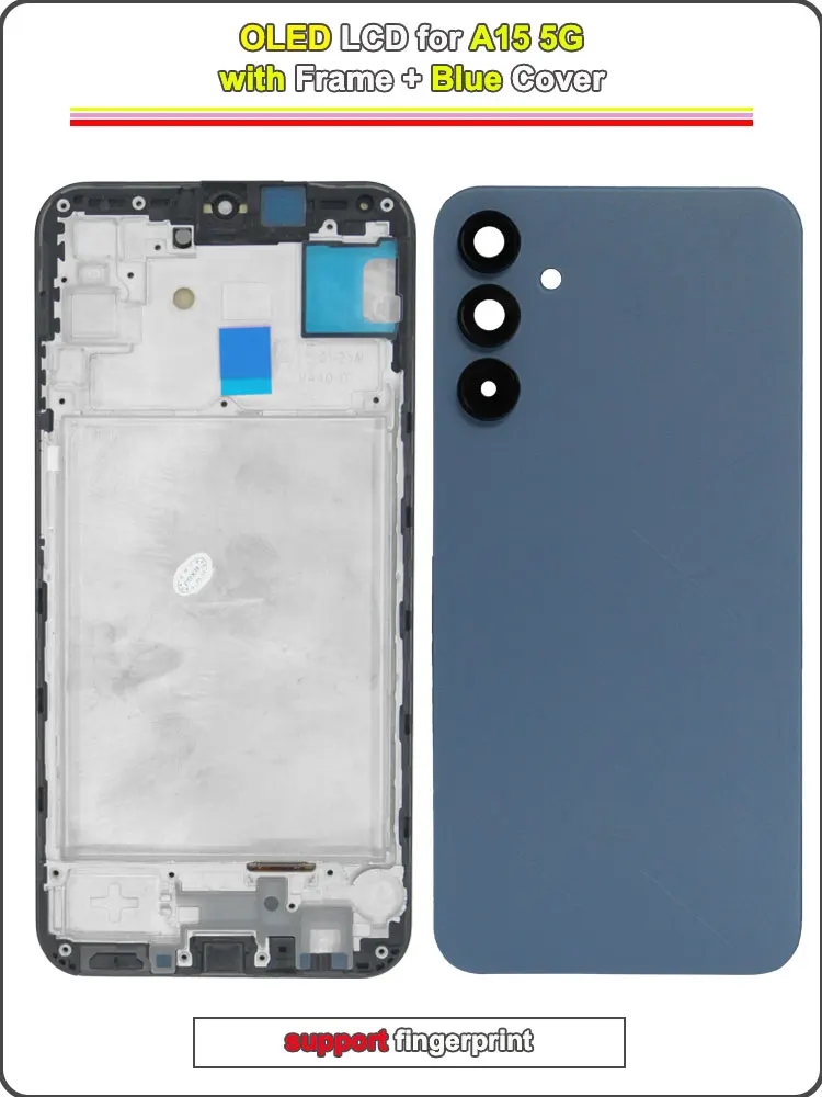 OLED F Blue Cover