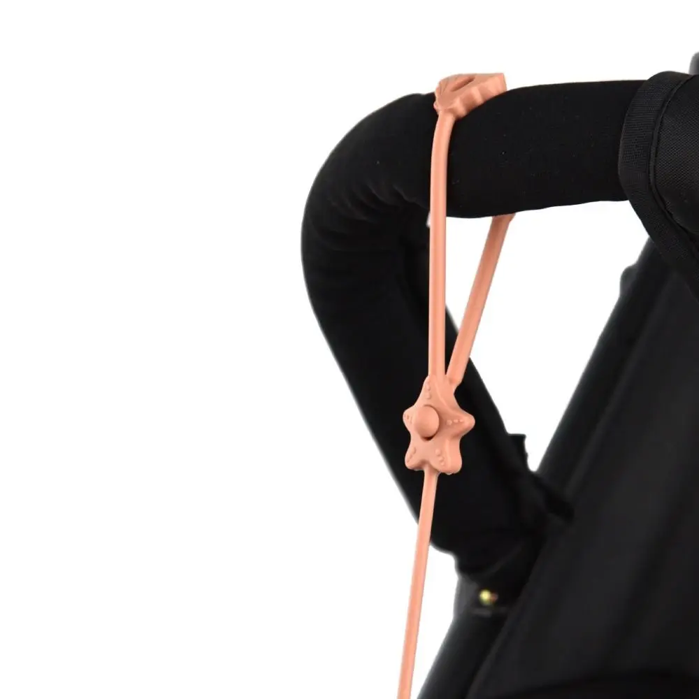 

Adjustable Baby Pacifier Chain Teether Toys Straps Silicone Pacifier Holder Chain Stroller Accessories Anti-lost Chain Strap