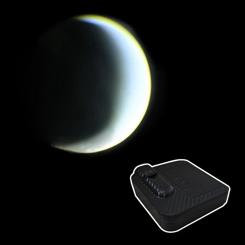 Projector Lamp Night Lights Ins Rainbow Projector Lamp for Bedroom Atmosphere Decoration Background Wall Art Photo Props