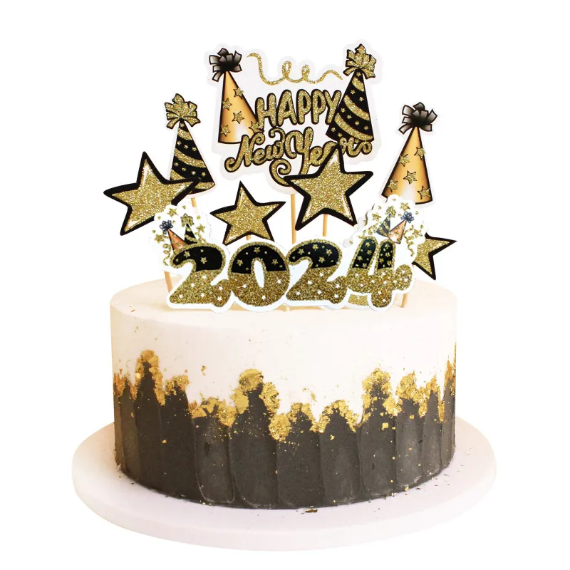 Welcome 2024 Cake Topper, New Year Party Cake Topper, New Year Centerpiece,  New Years Eve Cake Topper, Happy Holidays Cake Topper, NYE 