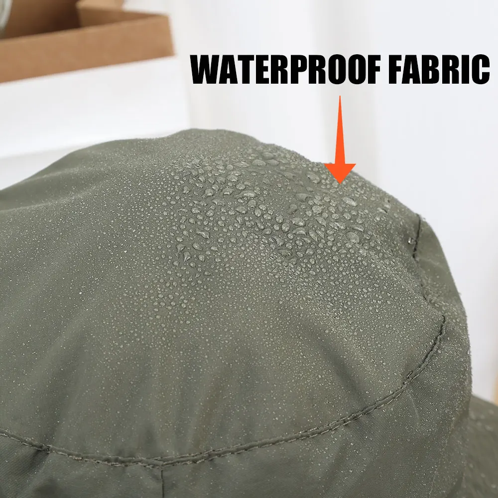 Cappello da pescatore impermeabile Donna Estate Protezione solare anti-UV Campeggio Trekking Berretti da alpinismo Secchiello Panama da uomo_voghion.com