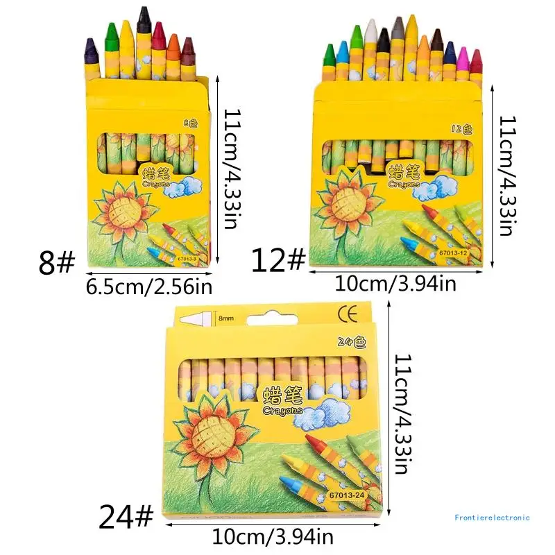 Рисунок 6 - Oil Pastels 8/12/24 ярких цветов