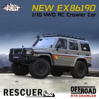 RGT EX86190 Rescuer Simulation LC76 4WD RTR Two-Speed Shift 1/10 RC Electric Remote Control Model Car Adult Children Toys 1