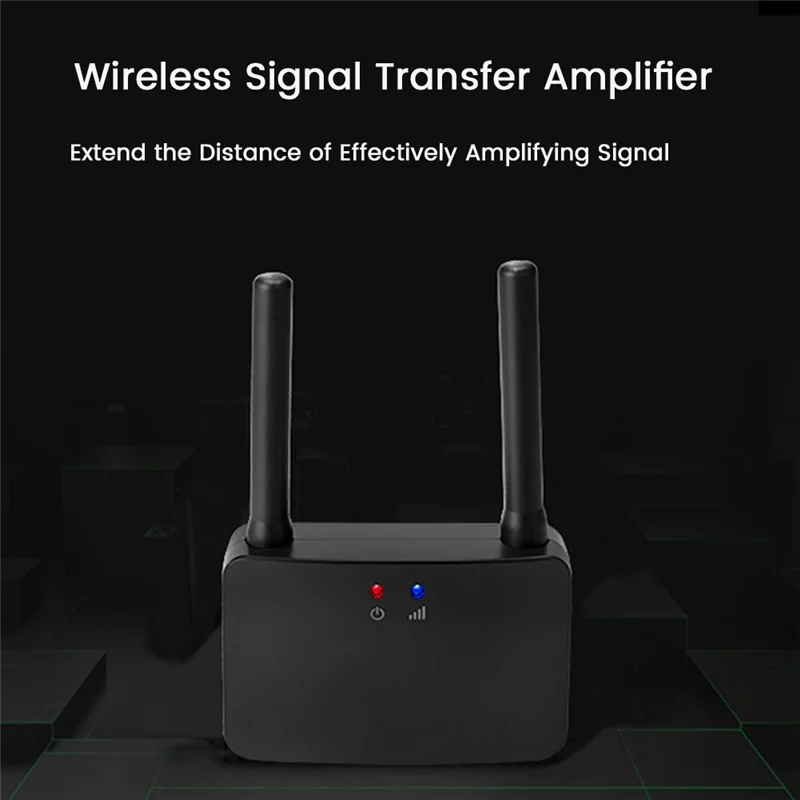 433Mhz Wireless Repeater Signal Amplifier Learning Code Extender For Alarm System Wireless Detector Sensor EU Plug