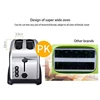 PBOBP Bread Toaster For Sandwiches Waffle Maker Electric Kitchen Double Oven 220V Mini Toaster Hot Air Convection 5